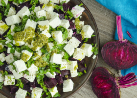 Roasted Beet Feta Salad Recipe
