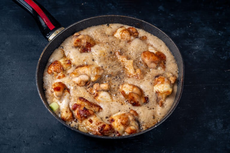 Chinese Coca Cola Chicken Wings: Step 6.