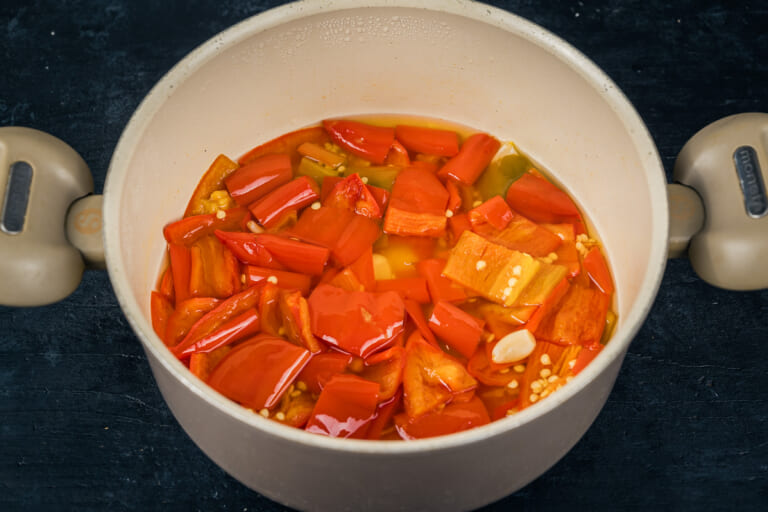 Homemade Sriracha Sauce Without Fermentation: Step 3.