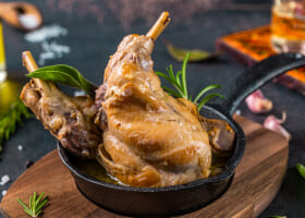 Braised Rabbit in White Wine Recipe
