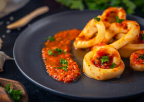 Calamari In Tomato Sauce alla Messinese Recipe