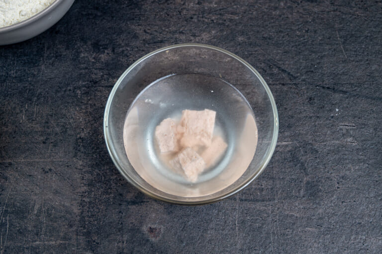 Activating the yeast for grissini Activating the yeast for grissini