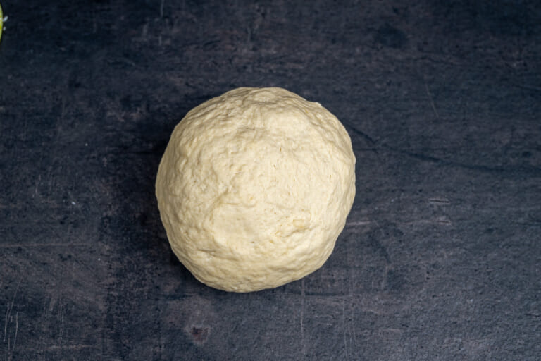 Kneading the dough for breadsticks Kneading the dough for breadsticks