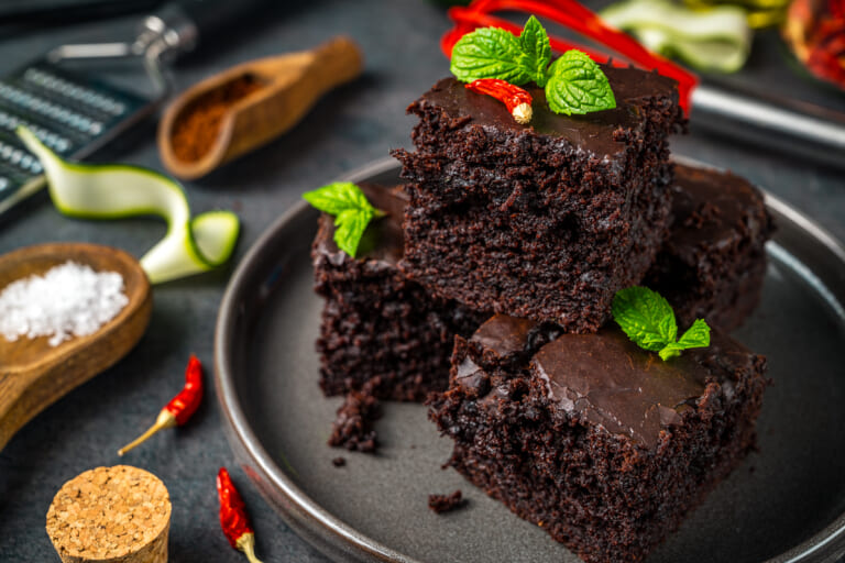 Fudgy Zucchini Brownies Fudgy Zucchini Brownies