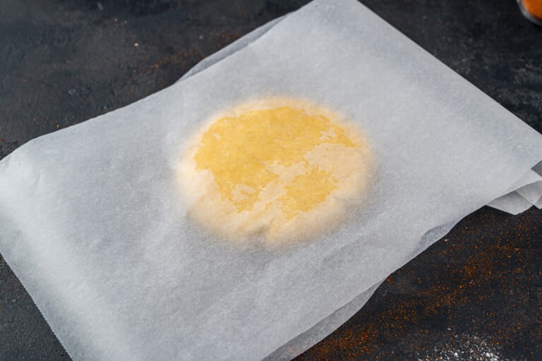 Divide the dough into two parts