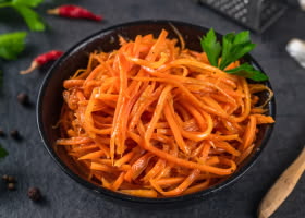 Korean carrot salad (Morkovcha) Recipe