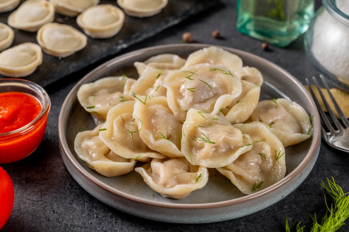 Pelmeni Russian Meat Dumplings AmofTaste Pelmeni Russian Meat Dumplings AmofTaste
