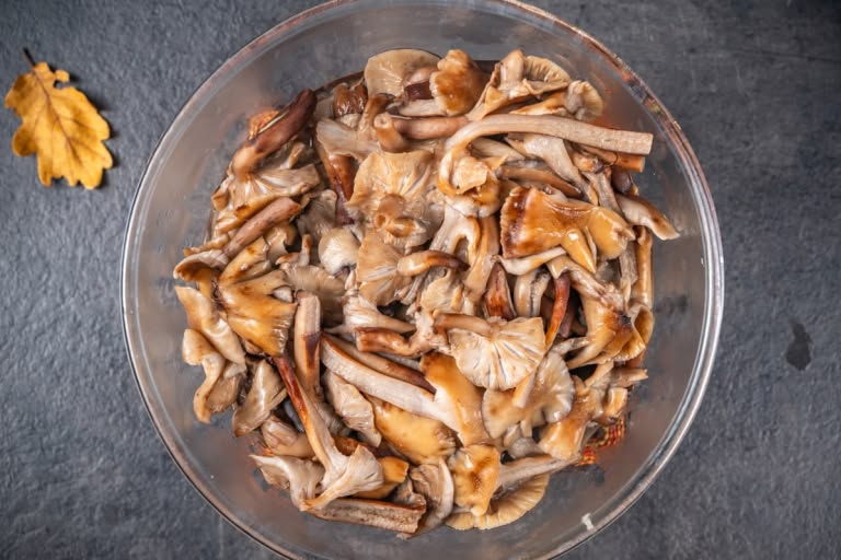 How to Prepare Honey Mushrooms: Step 7.