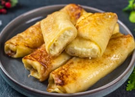 Ukrainian Nalysnyky (Sweet Farmer’s Cheese Crepes) Recipe